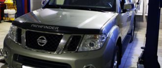 Nissan Pathfinder замена ATF