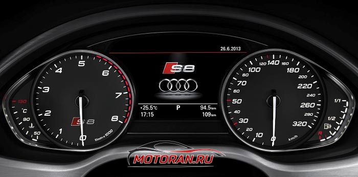 Приборная панель Audi S8