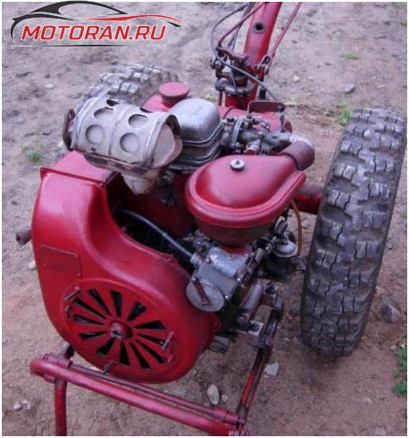 мотоблок с УД 25