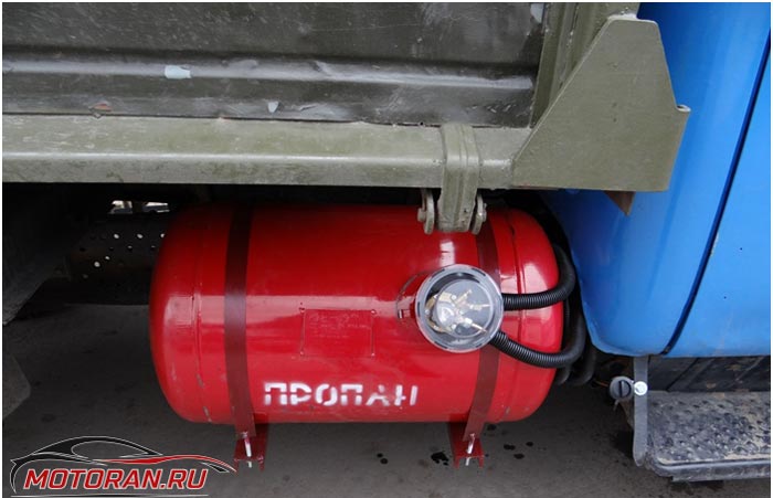 ГАЗ 52 с гбо